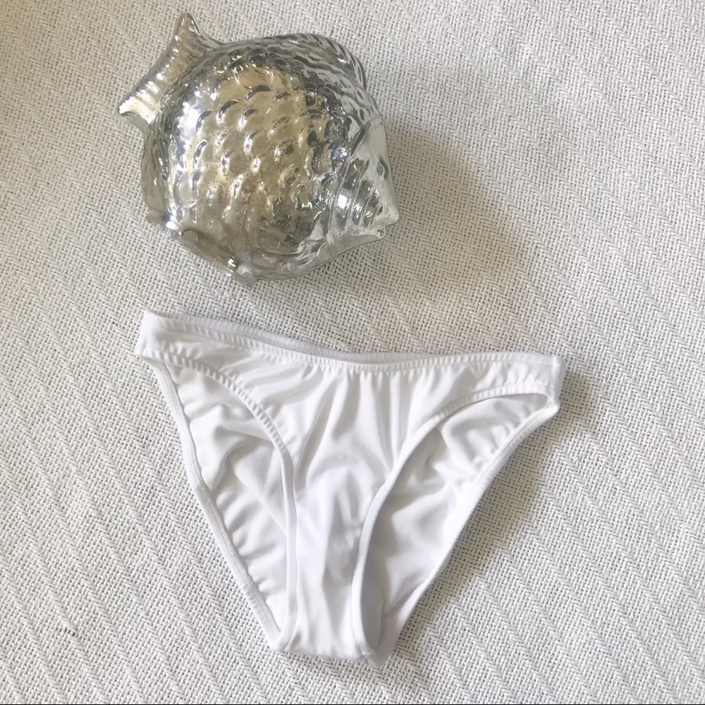 NWT White Venus Swim Bottoms